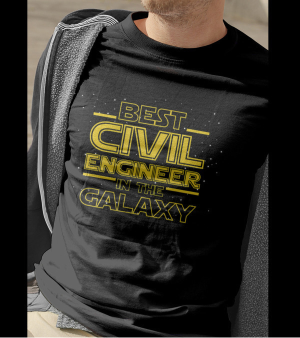 Best Civil Engineer In The Galaxy Star Wars T-Shirt