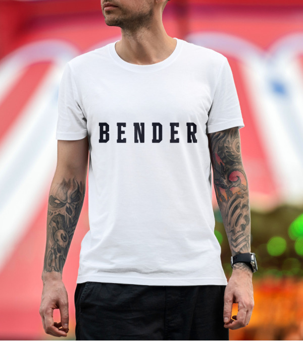 Premium T-Shirt: Bender Ice Hockey Goon Beer League Slap Hockey T-Shirt Bender Ice Hockey Goon Beer League Slap Hockey T-Shirt