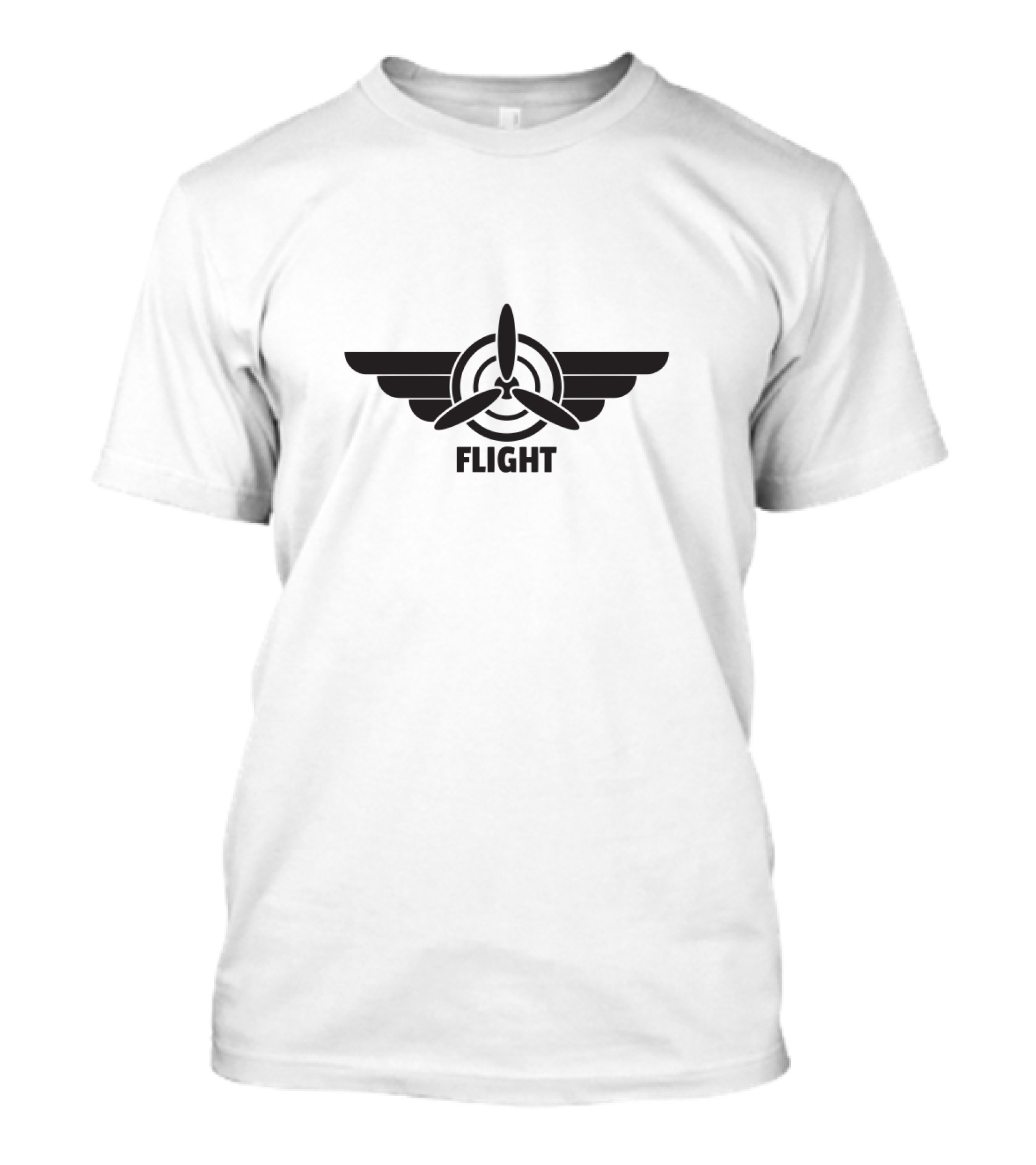 FLIGHT Propeller Wing Emblem T-Shirt