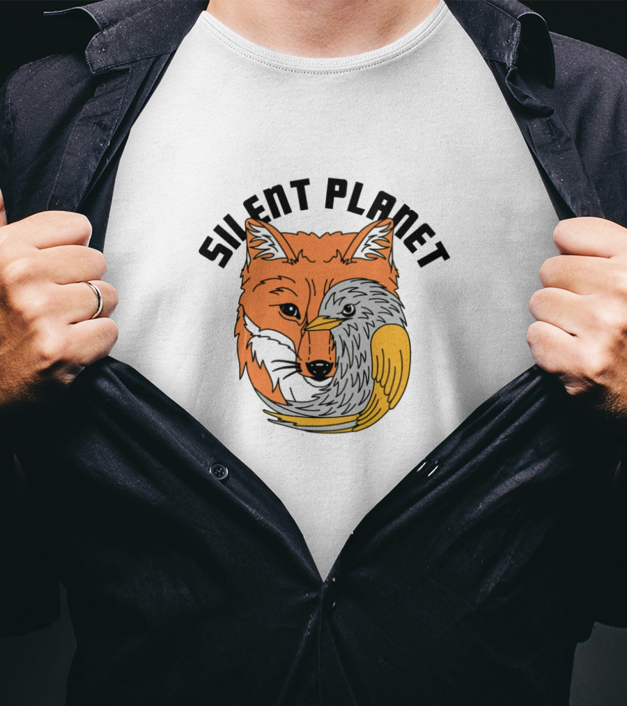 Silent Planet Fox And Bird Fusion T-Shirt