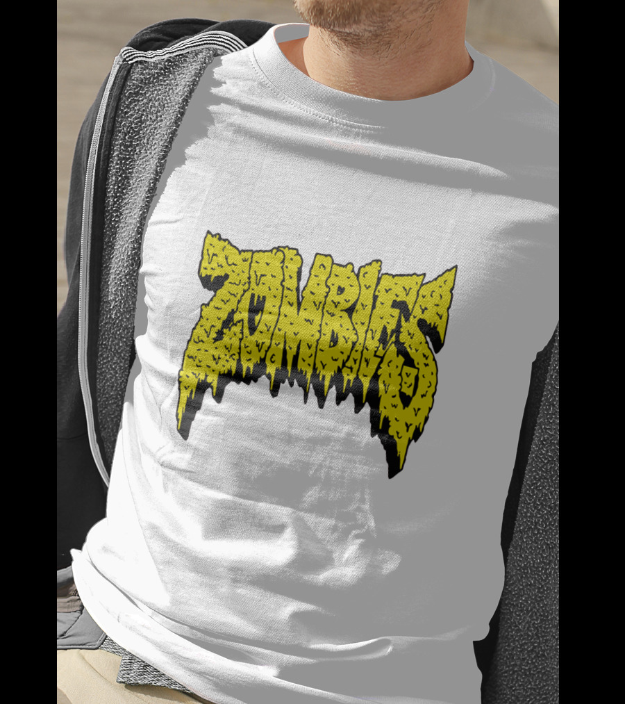 Flatbush Zombies Iconic Yellow Gooey Text T-Shirt