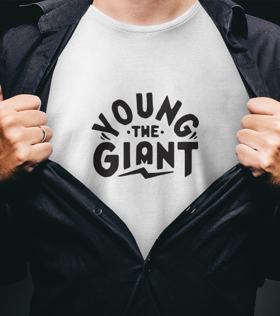 Young The Giant Band Name Logo Retro T-Shirt