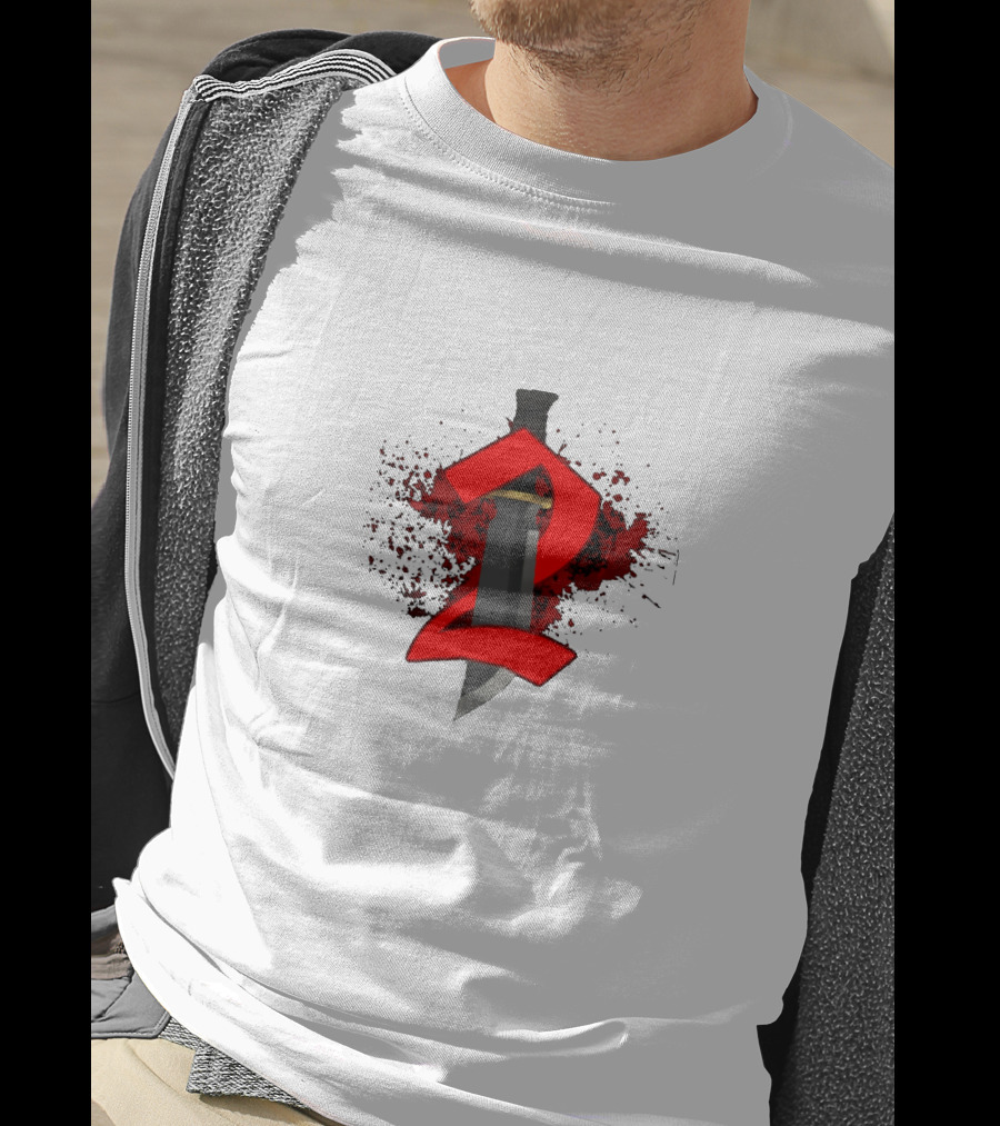 MM2 Murder Knife Bloody Number Two T-Shirt