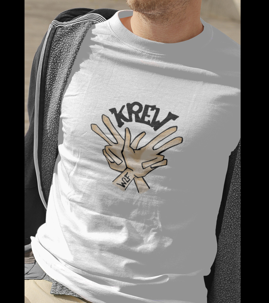 Krew Hand Gesture WDF Battlegrounds T-Shirt