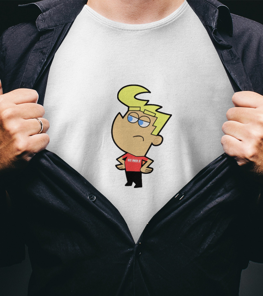 Cringe Carter Get Over It Cartoon Character T-Shirt