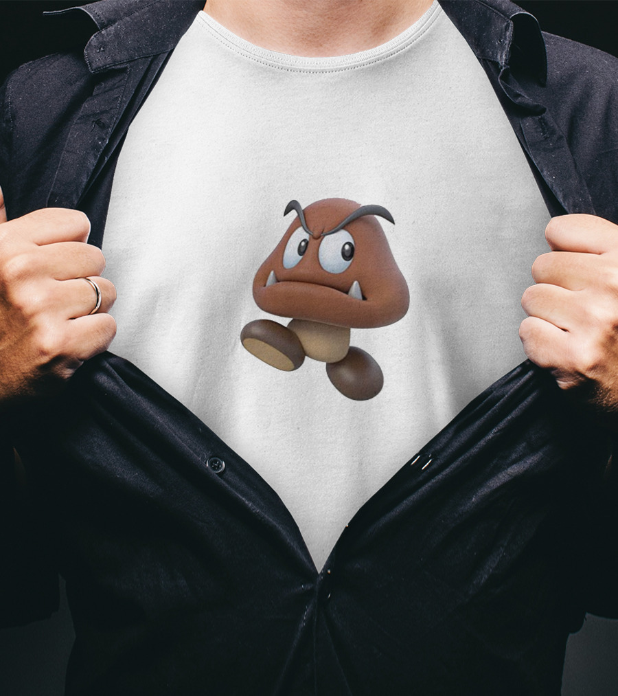 Mario Goomba Character T-Shirt