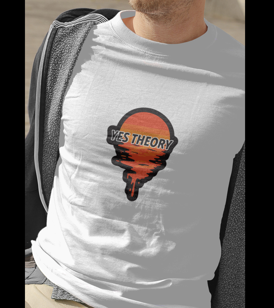 Yes Theory Melting Sun Ocean Horizon T-Shirt