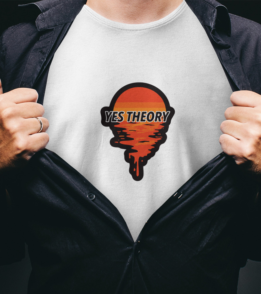 Yes Theory Melting Sun Ocean Horizon T-Shirt