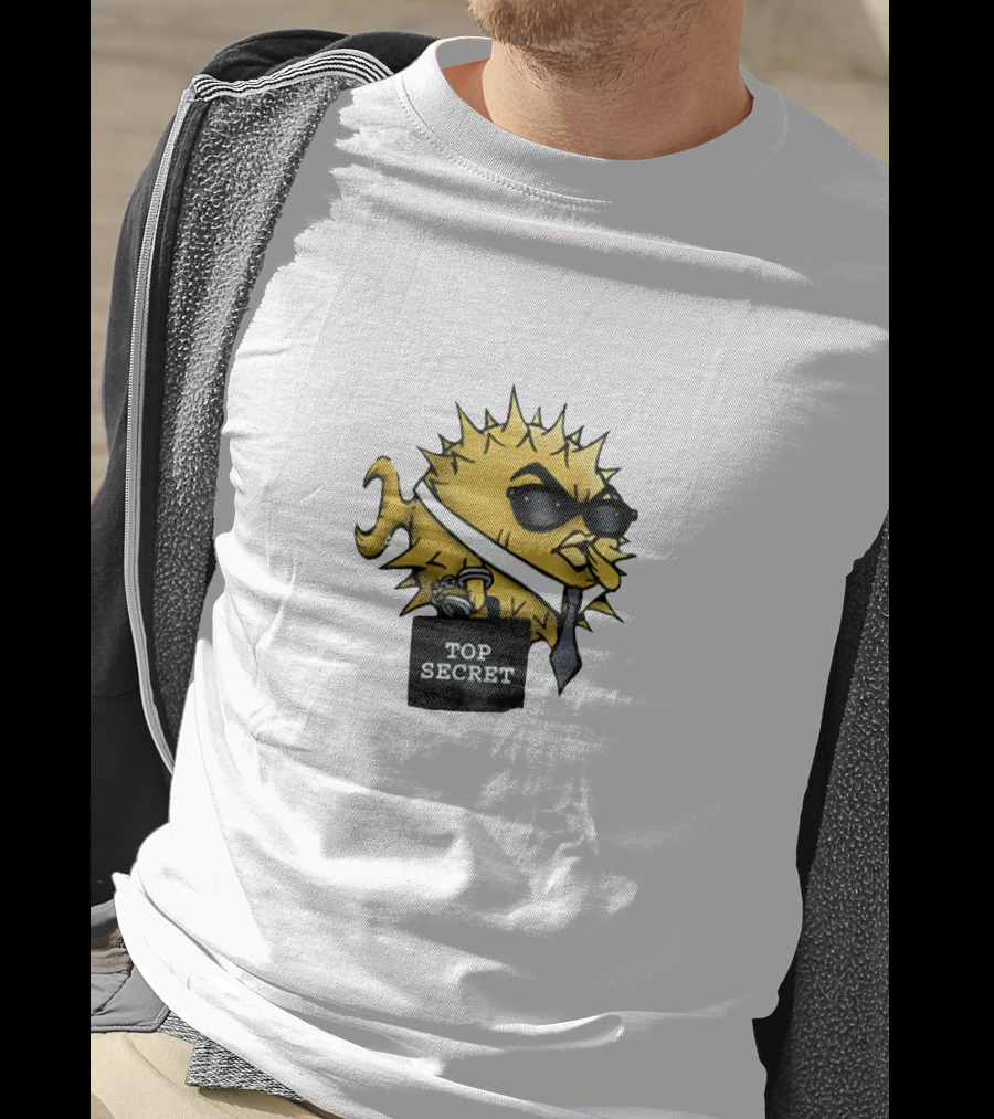 SSH Merch Top Secret Pufferfish Agent T-Shirt