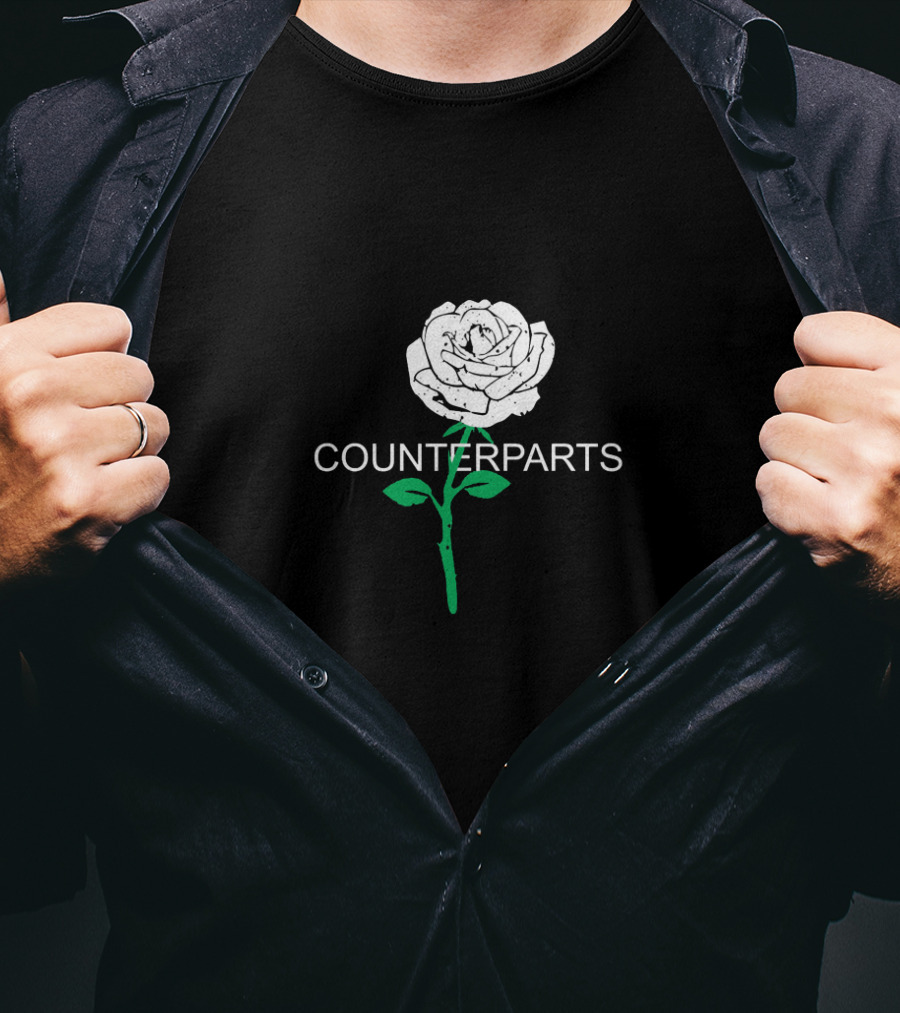 COUNTERPARTS White Rose T-Shirt