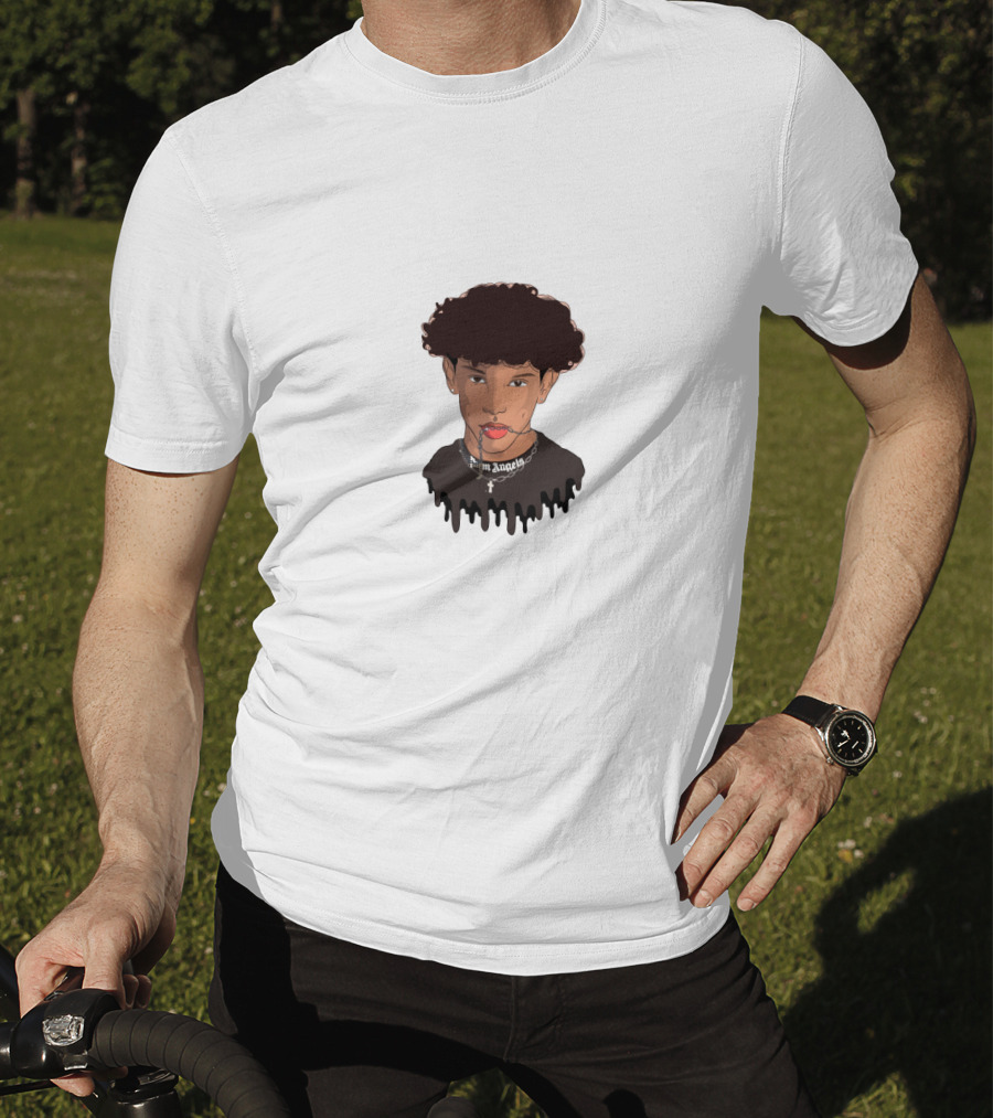 Julian Barboza Los Angeles Necklace Drip T-Shirt