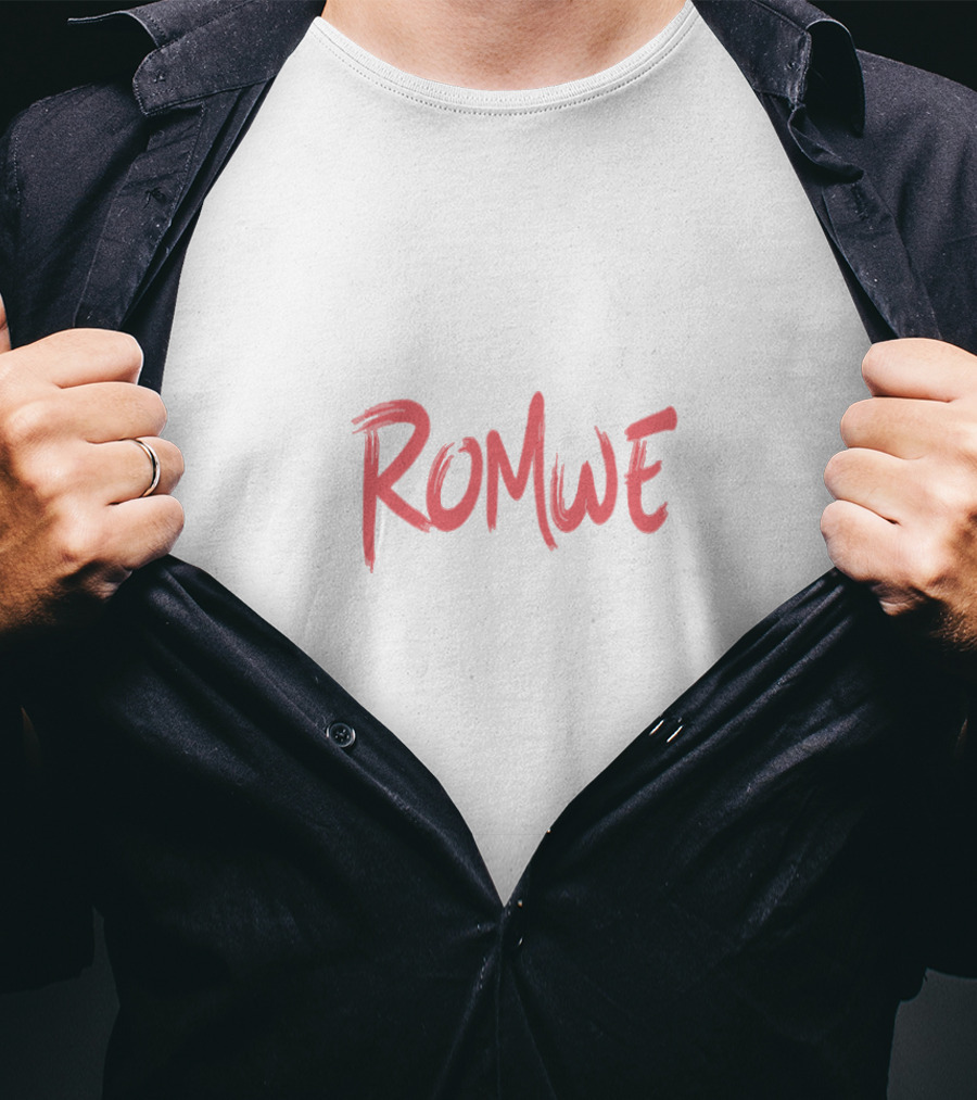 ROMWE Online Fashion Store Branding T-Shirt