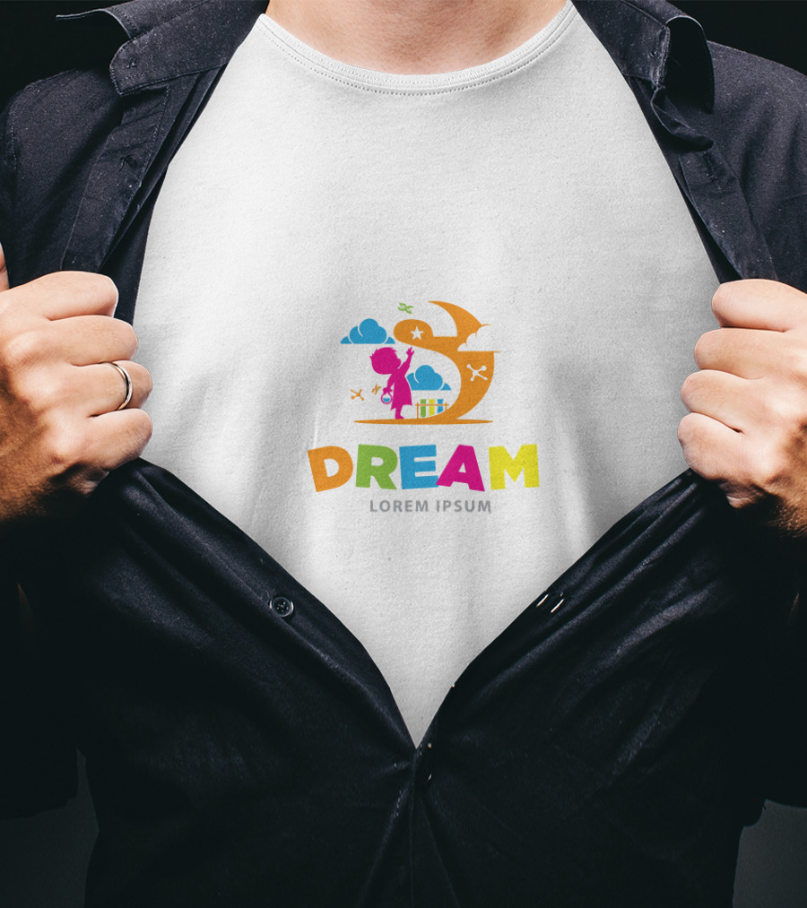 EddieVR Dream Colorful Moon And Stars T-Shirt