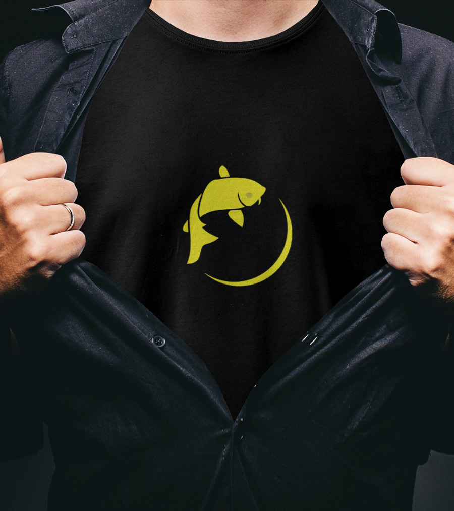 Alex Epic Koi Moon Yellow T-Shirt