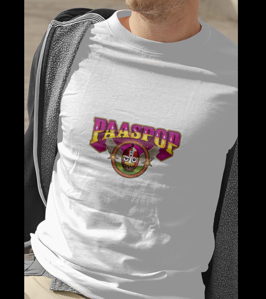 PAASPOP Owl Wings Festival Badge T-Shirt