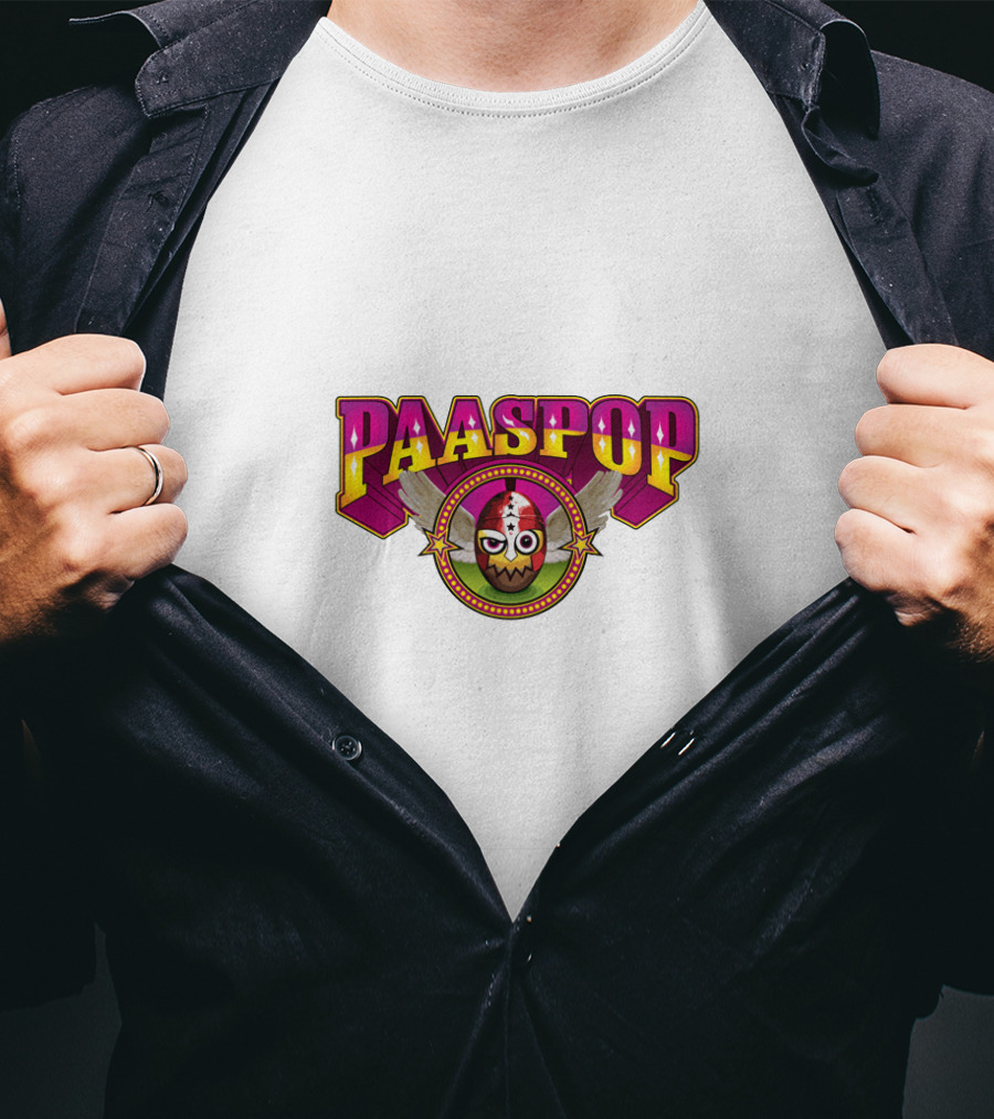 PAASPOP Owl Wings Festival Badge T-Shirt