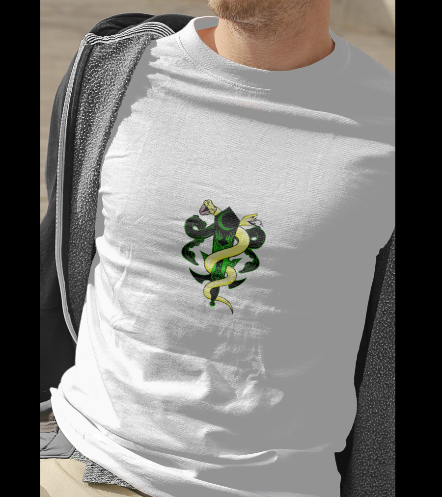 Thomas Sanders Sanders Sides Green Snake Crest T-Shirt