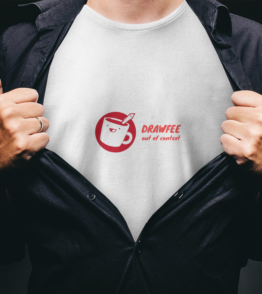 DRAWFEE Out Of Context Mug T-Shirt