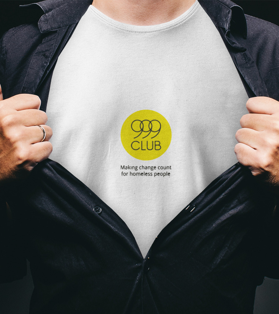999 Club Making Change Count For Homeless People T-Shirt