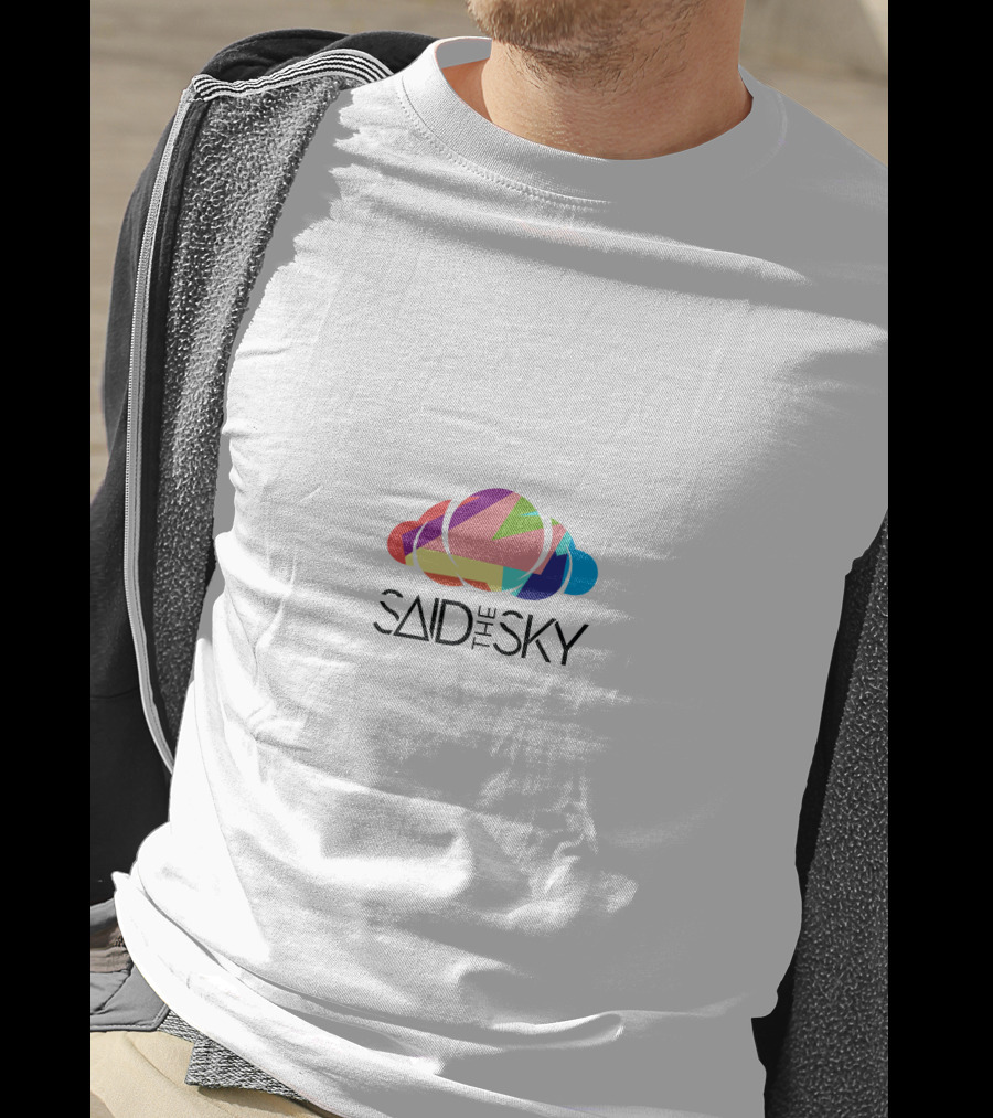 Said The Sky Colorful Cloud T-Shirt