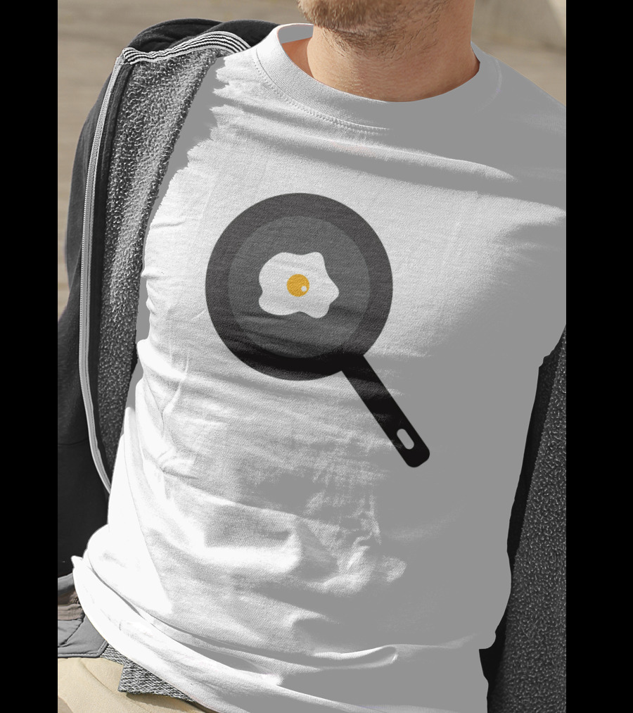 Pan With Fried Egg Cooking T-Shirt