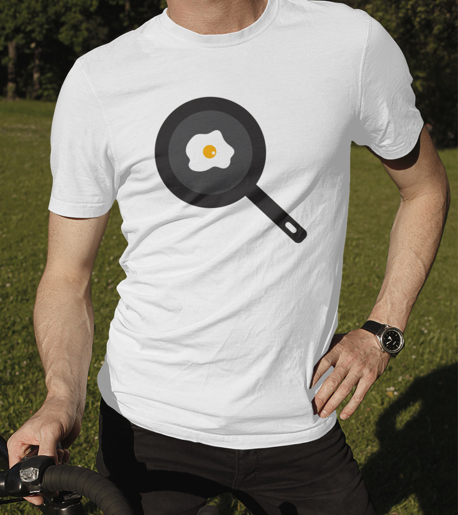 Pan With Fried Egg Cooking T-Shirt
