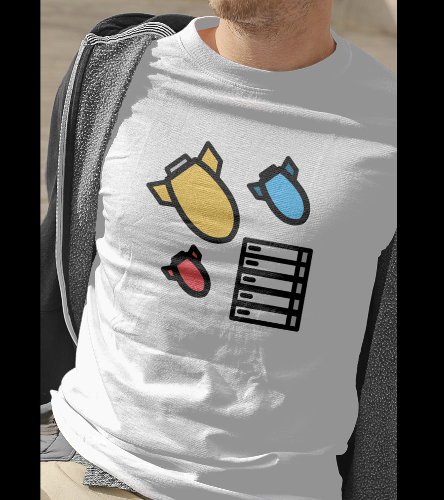 DDOS Attacks Bombarding Server Iconic T-Shirt