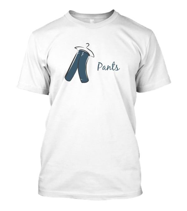 Pant Hanging On Hanger T-Shirt