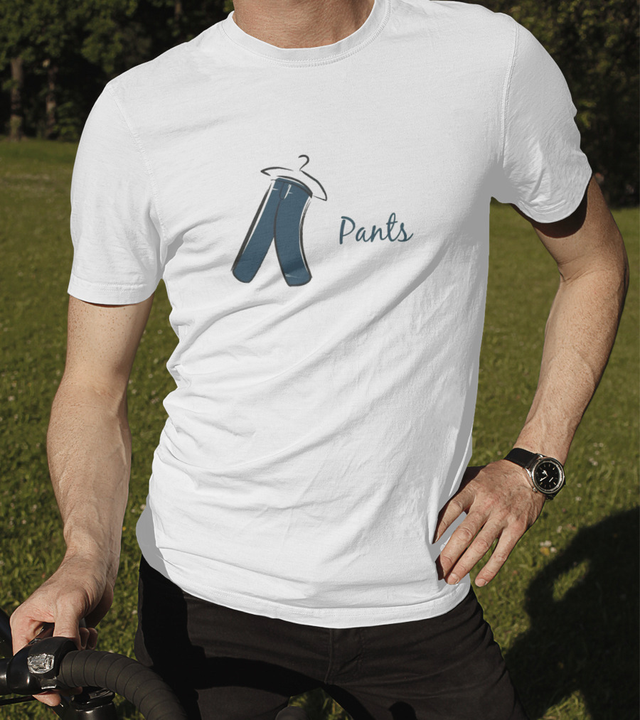 Pant Hanging On Hanger T-Shirt