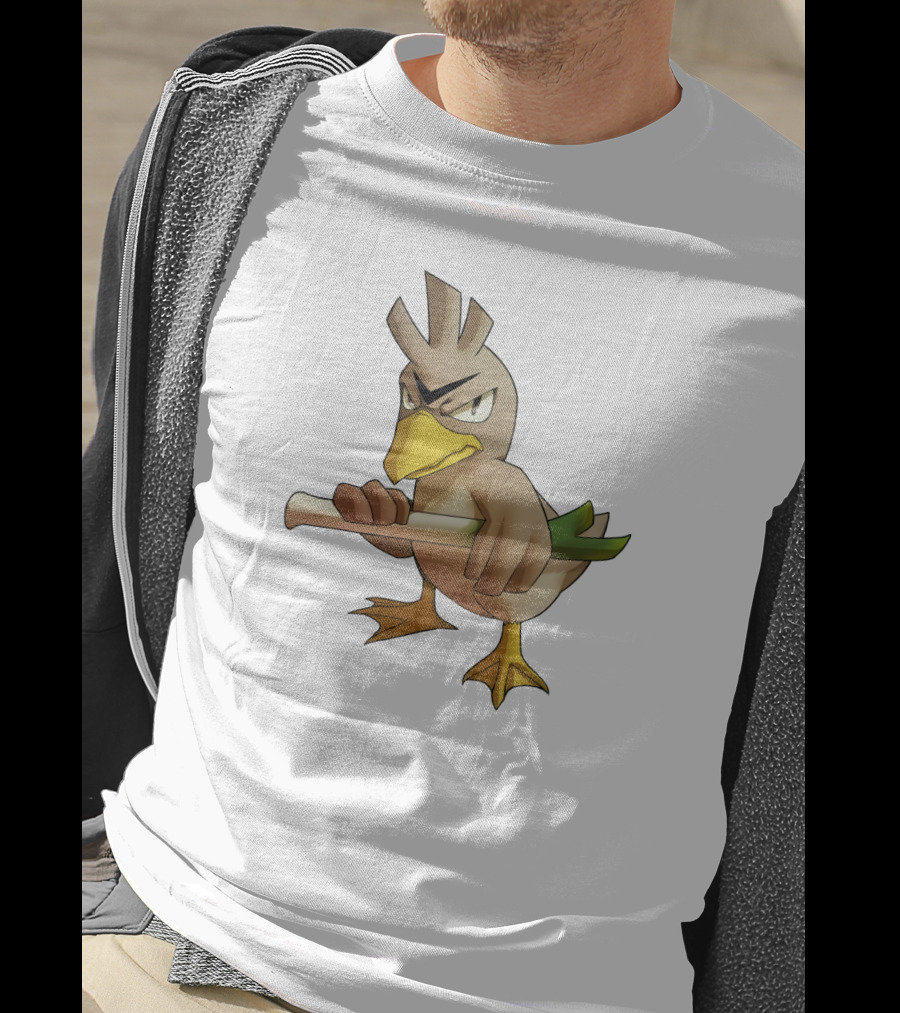 Farfetch'd Pokémon Holding Leek T-Shirt