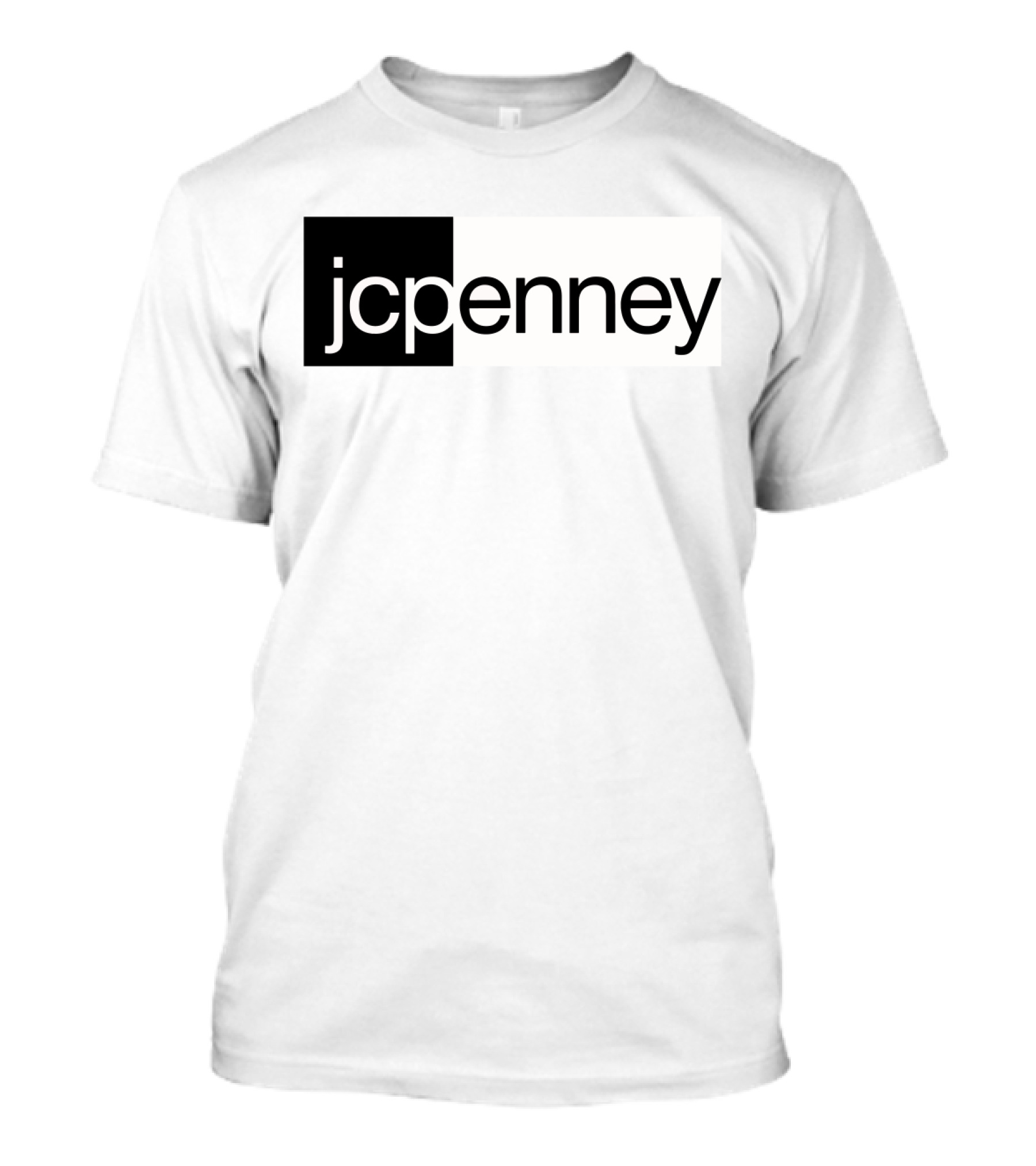 JCPenney Black And White Modern T-Shirt