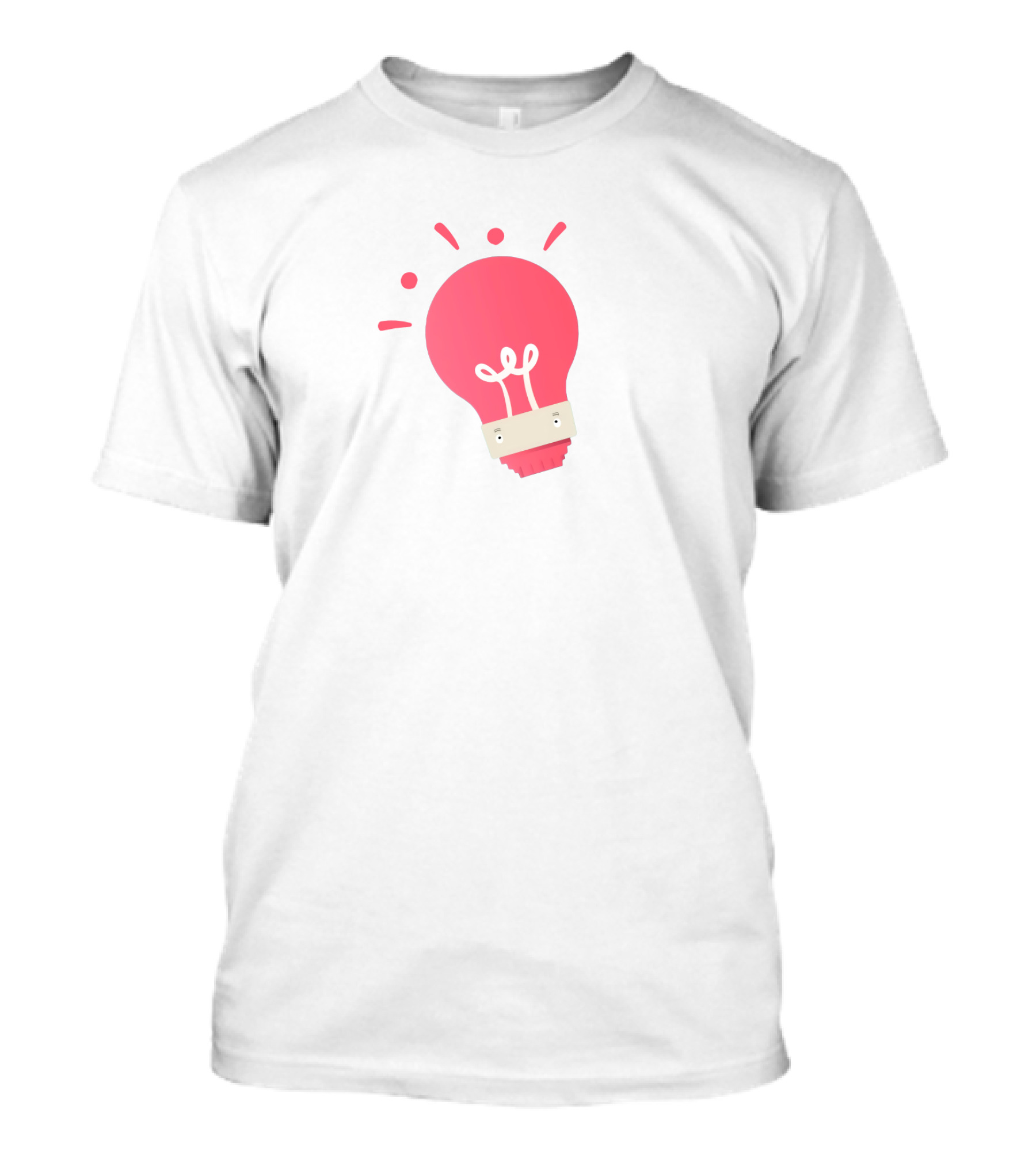 Create Light Bulb Icon Creativity Concept T-Shirt
