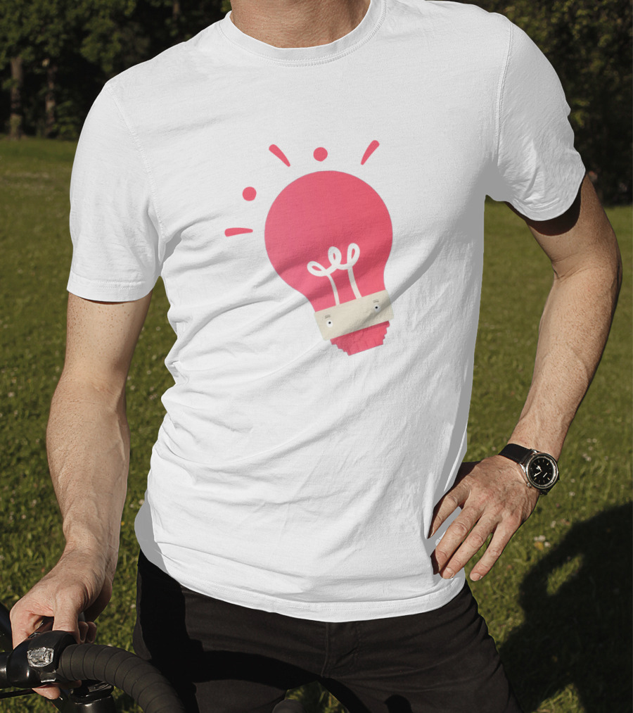 Create Light Bulb Icon Creativity Concept T-Shirt