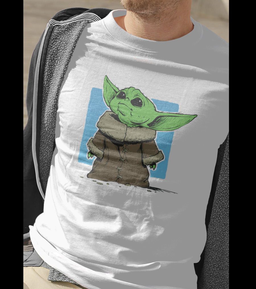 Grogu Cute Creature From Star Wars The Mandalorian T-Shirt