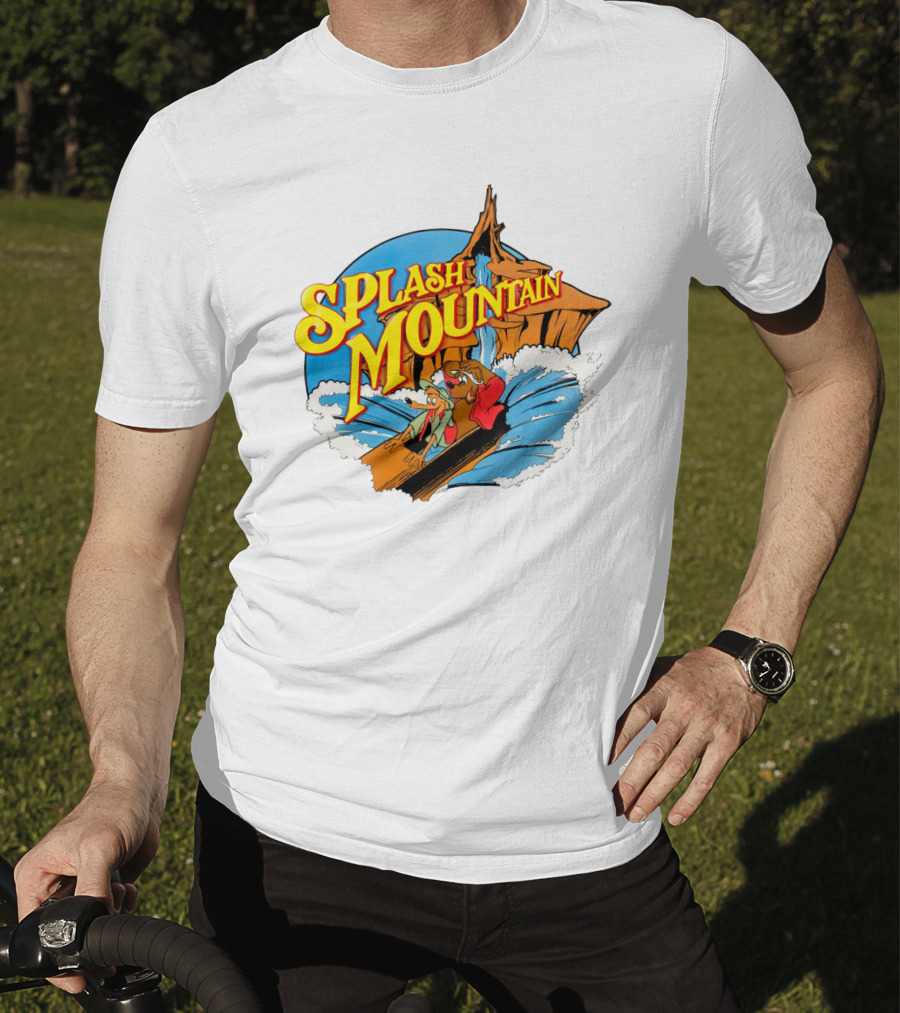 Splash Mountain Ride Log Flume Adventure Disney Characters T-Shirt