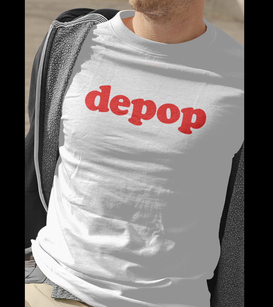 Depop Bold Red T-Shirt