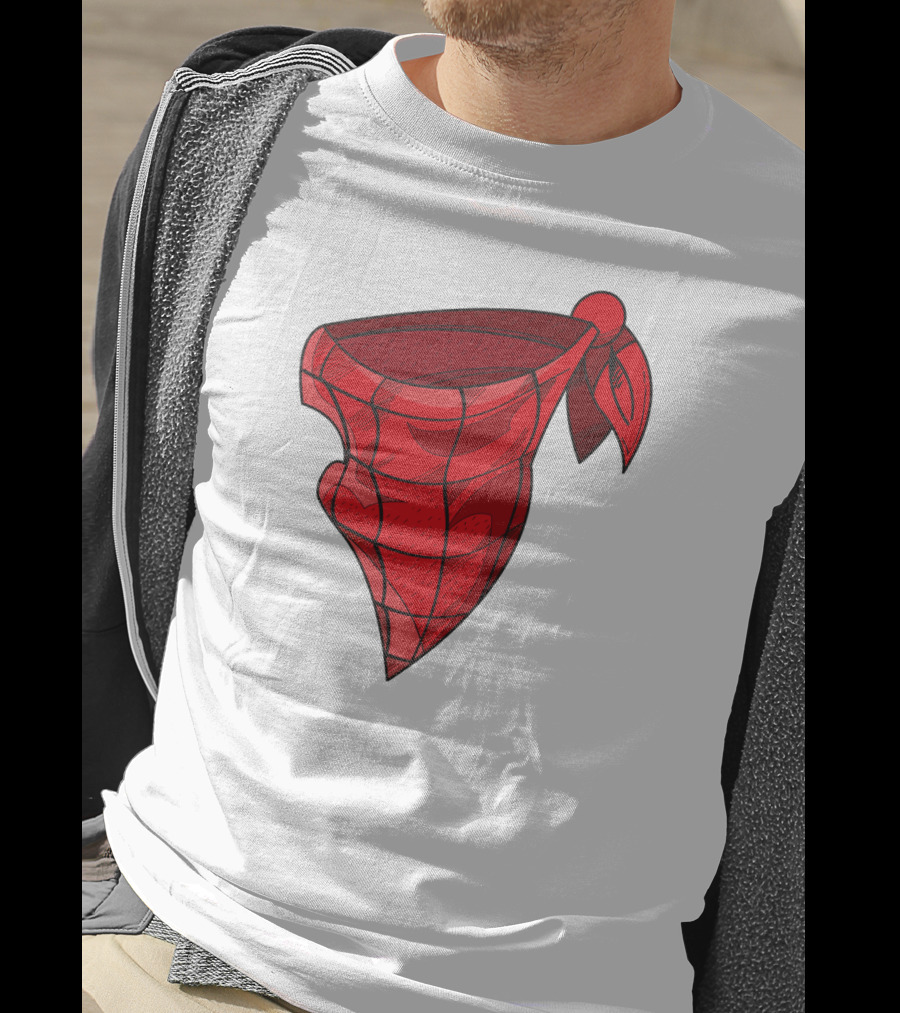 Bandana Paisley Red Scarf T-Shirt