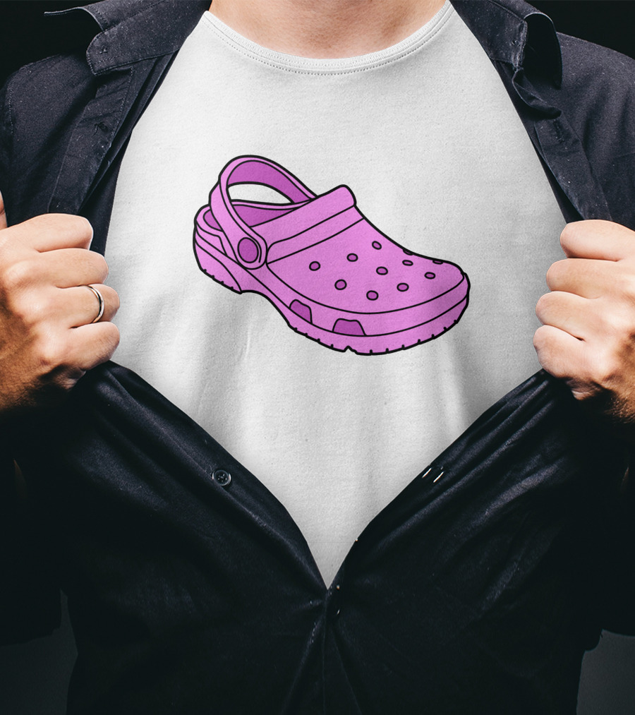 Crocs Pink Clog T-Shirt