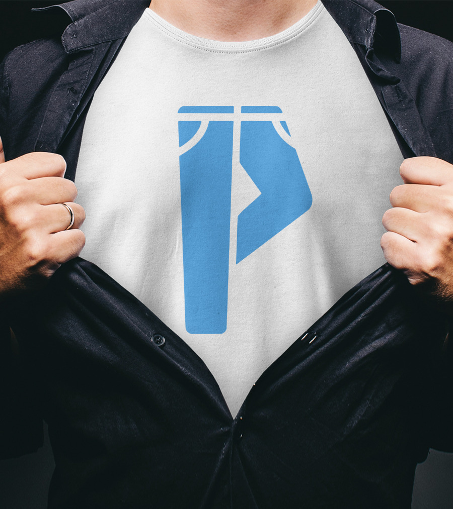 Pant Icon Blue Leg T-Shirt