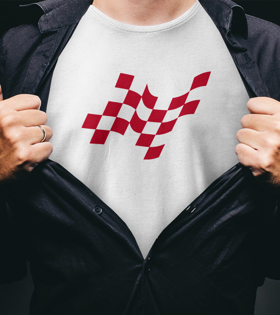 Checkered Racing Flag T-Shirt