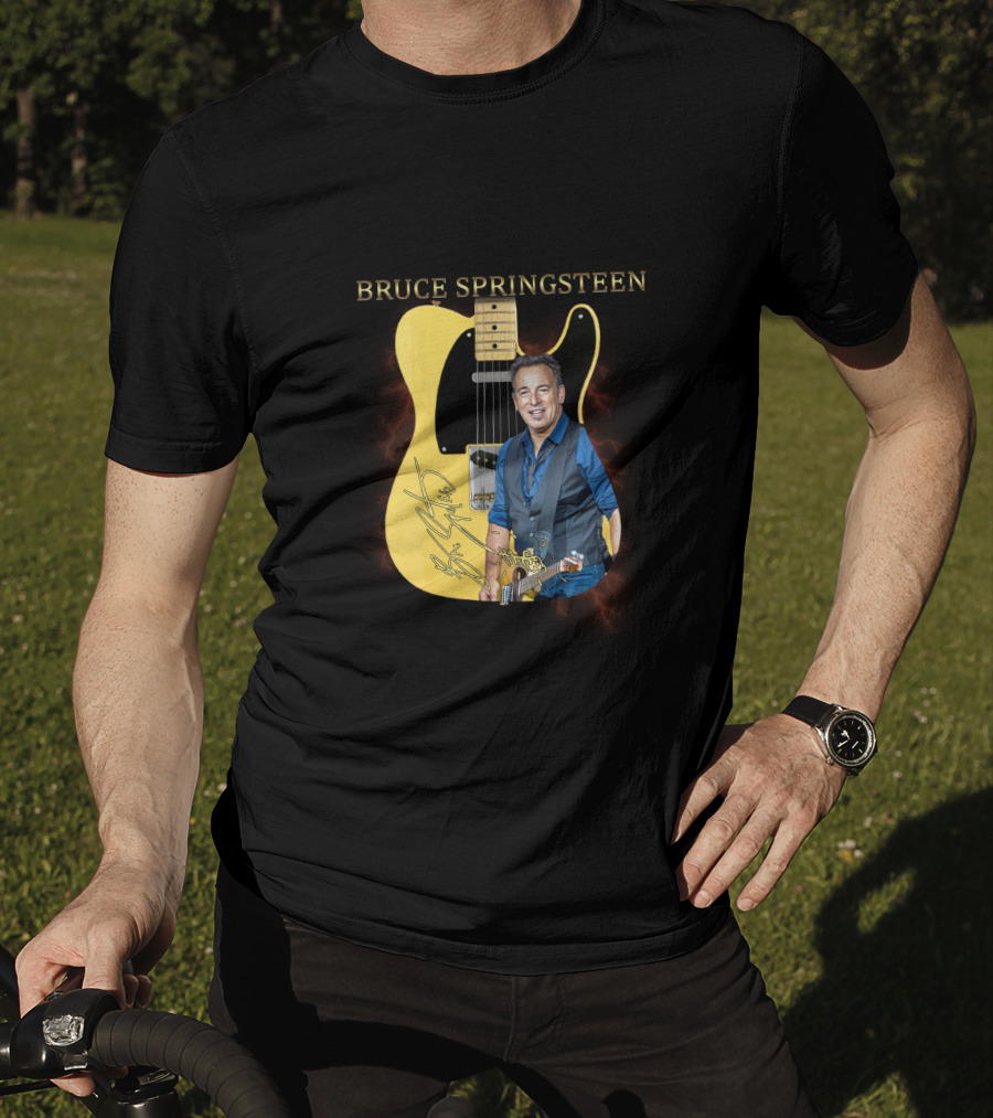 Bruce Springsteen Signature Guitar With Classic Telecaster T-Shirt