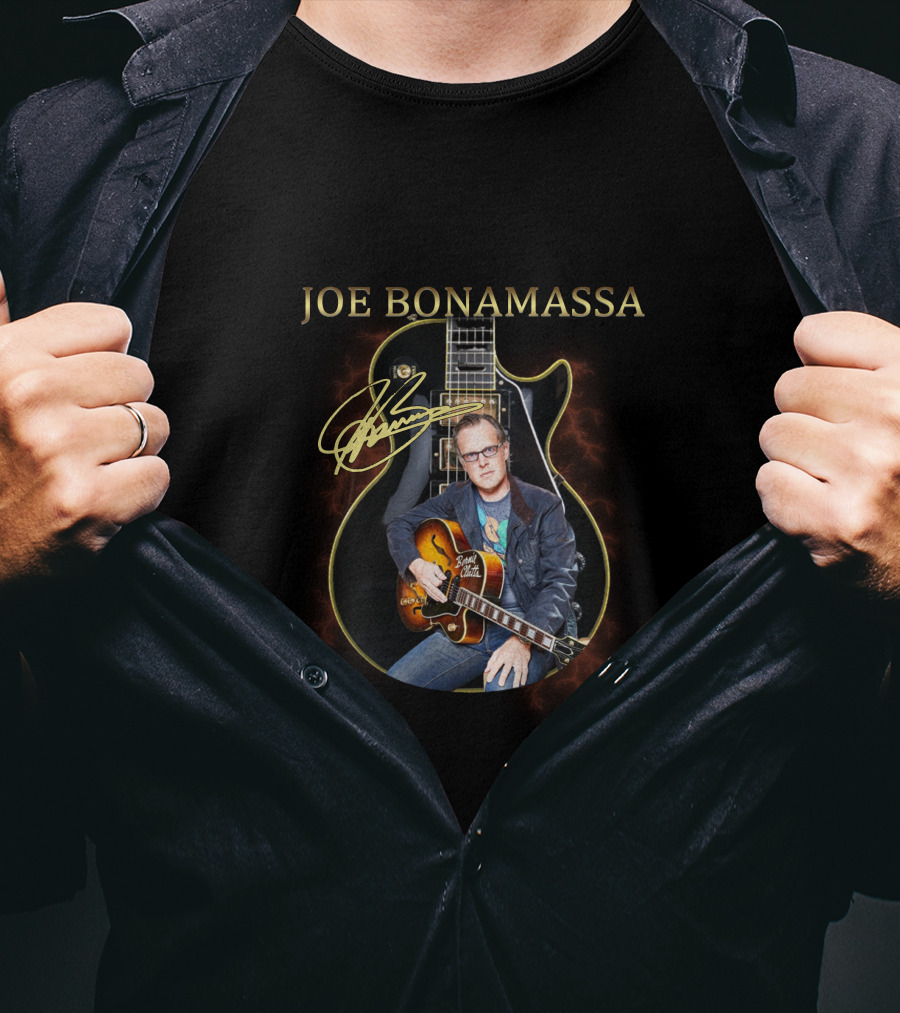JOE BONAMASSA Signature Guitar T-Shirt