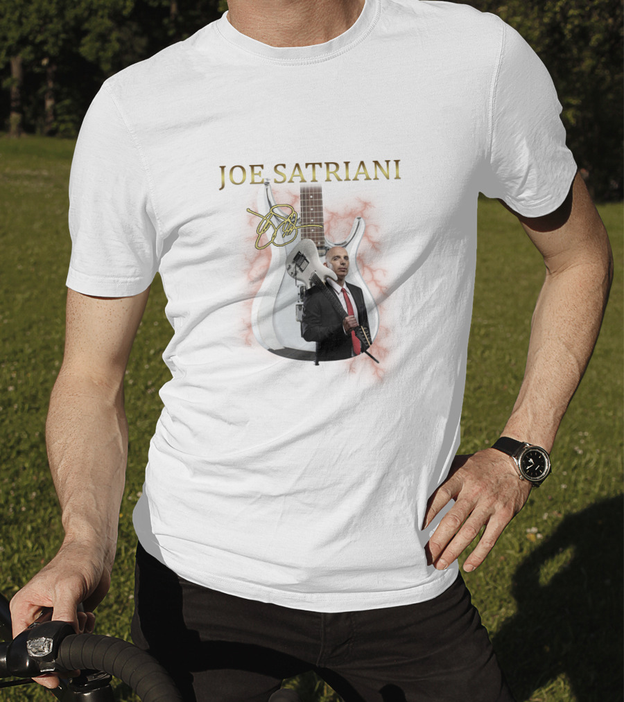 Joe Satriani Signature Guitar With Electric Lightning T-Shirt
