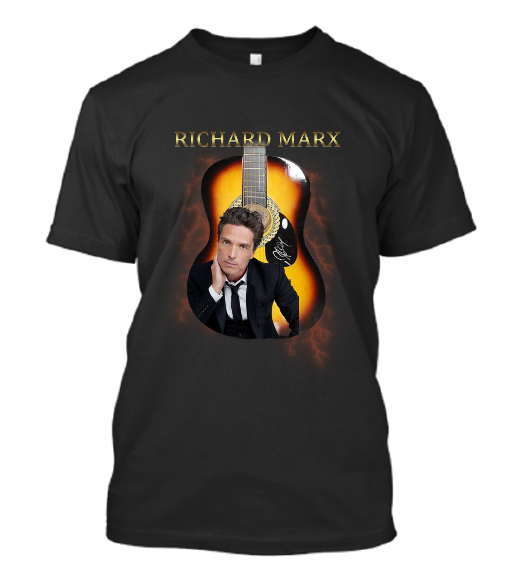 Richard Marx Acoustic Guitar Signature T-Shirt