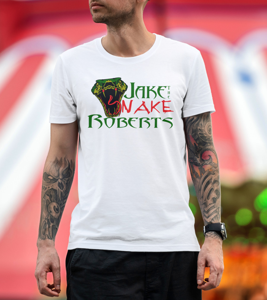 Jake The Snake Roberts Pick Your Poison Iconic Wrestling T-Shirt