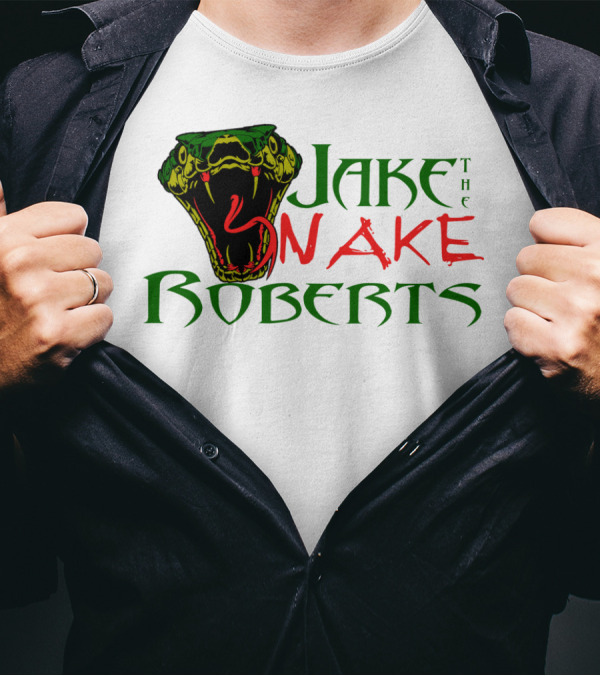 Jake The Snake Roberts Pick Your Poison Iconic Wrestling T-Shirt