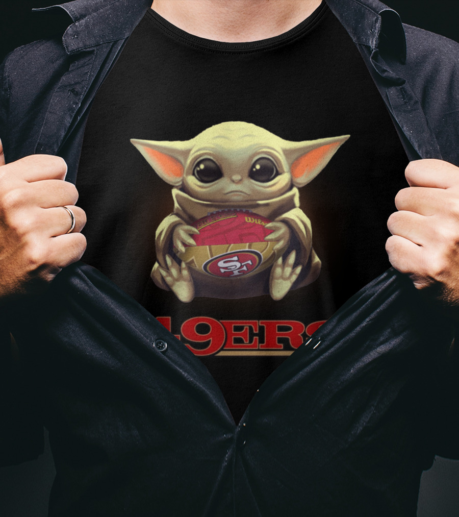 Yoda Baby 49ers San Francisco Football T-Shirt
