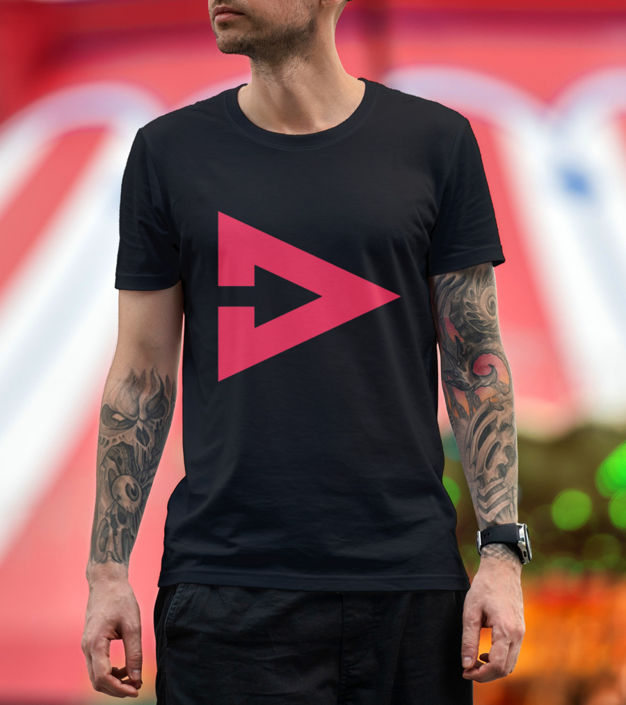 Play Button Icon Click House T-Shirt