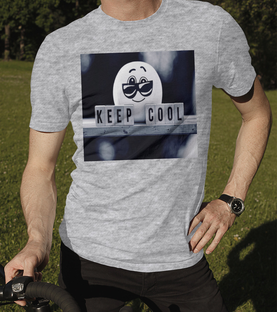 Keep Cool Emoji With Sunglasses T-Shirt