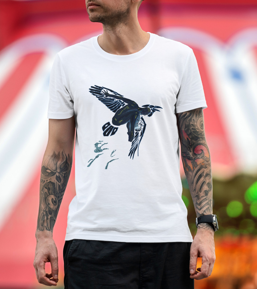 Raven Steals Daylight Mythical Raven and Mysterious T-Shirt